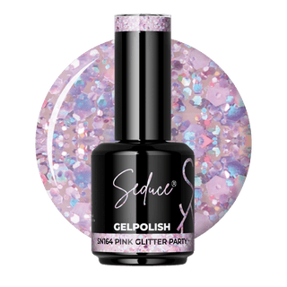 Seduce® Gelpolish | SN164 | Pink Glitter Party