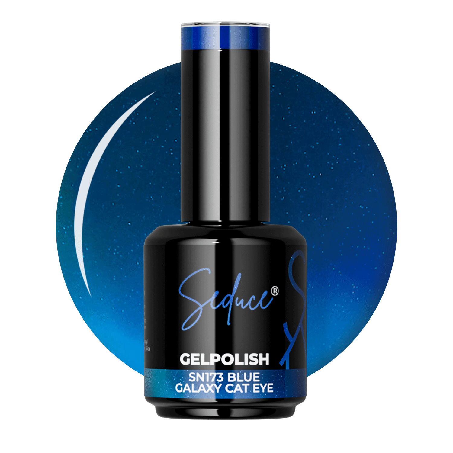 Seduce® Gelpolish | SN173 | 8D Blue Galaxy | Cat Eye
