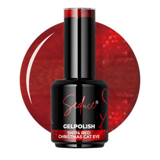 Seduce® Gelpolish | SN174 | Red Christmas | Cat Eye