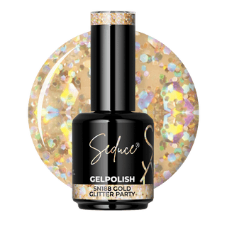 Seduce® Gelpolish | SN188 | Gold Glitter Party