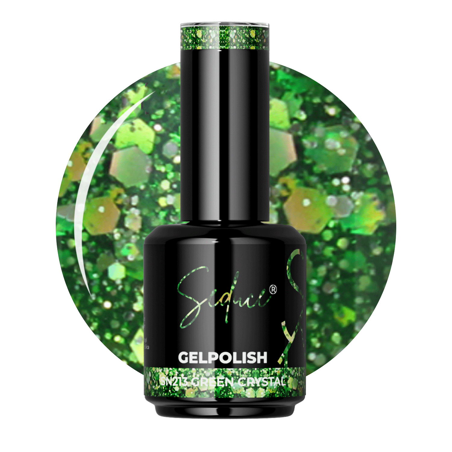 Seduce® Gelpolish | SN213 | Green Crystal