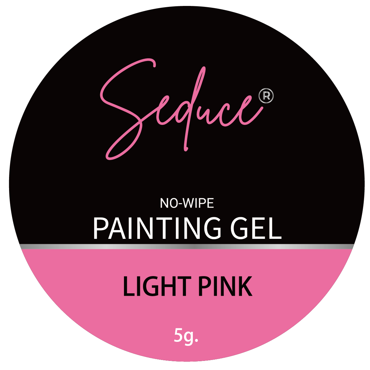 Seduce® Painting gel | LIGHT PINK | No-wipe