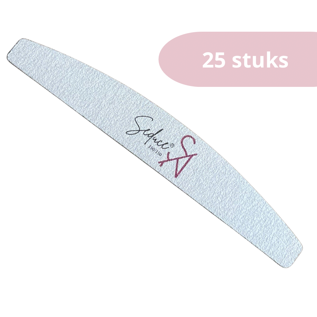 Seduce® Nagelvijl | 150/150 | Halfmoon | 25st