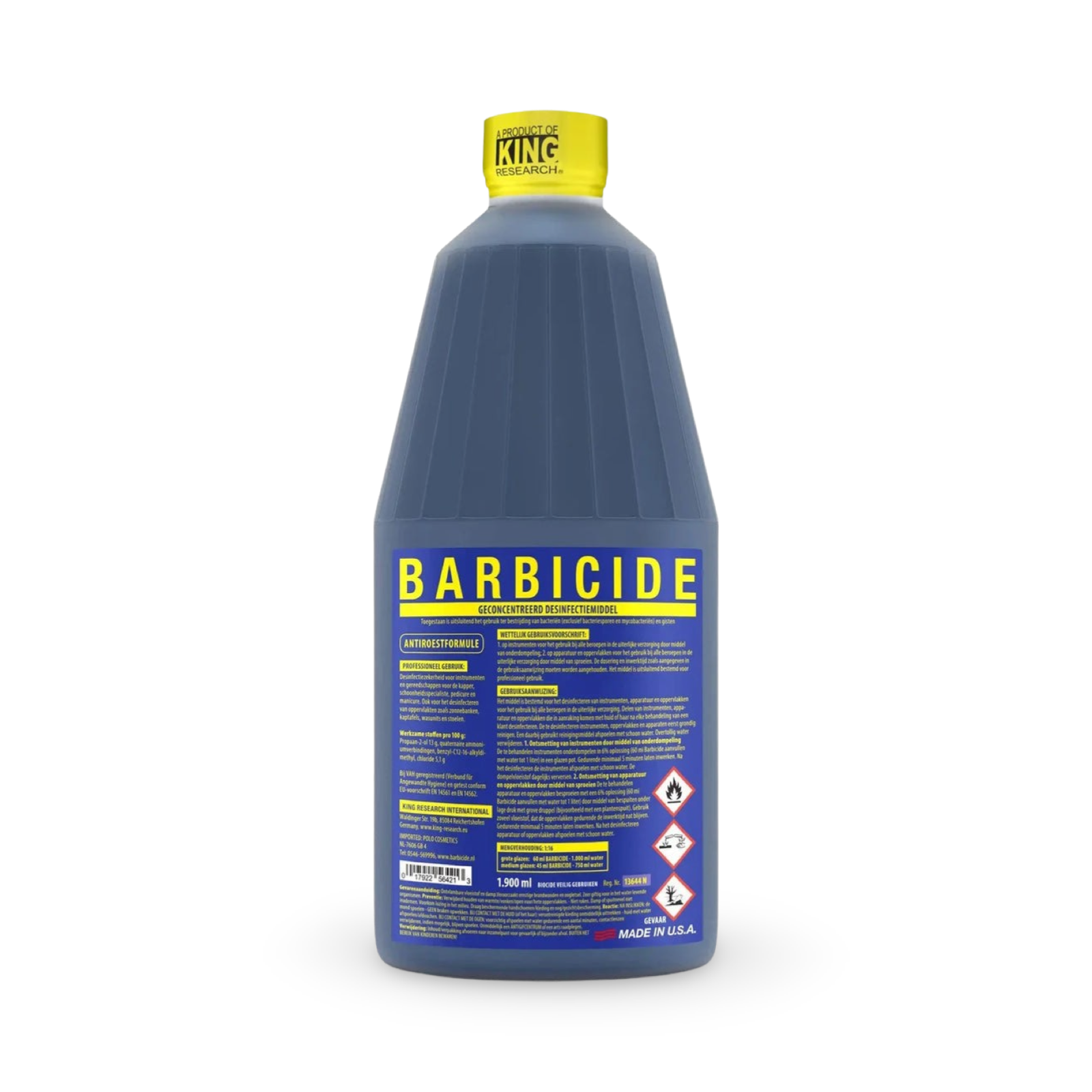 Barbicide | Desinfectie | Concentraat | 1.9L