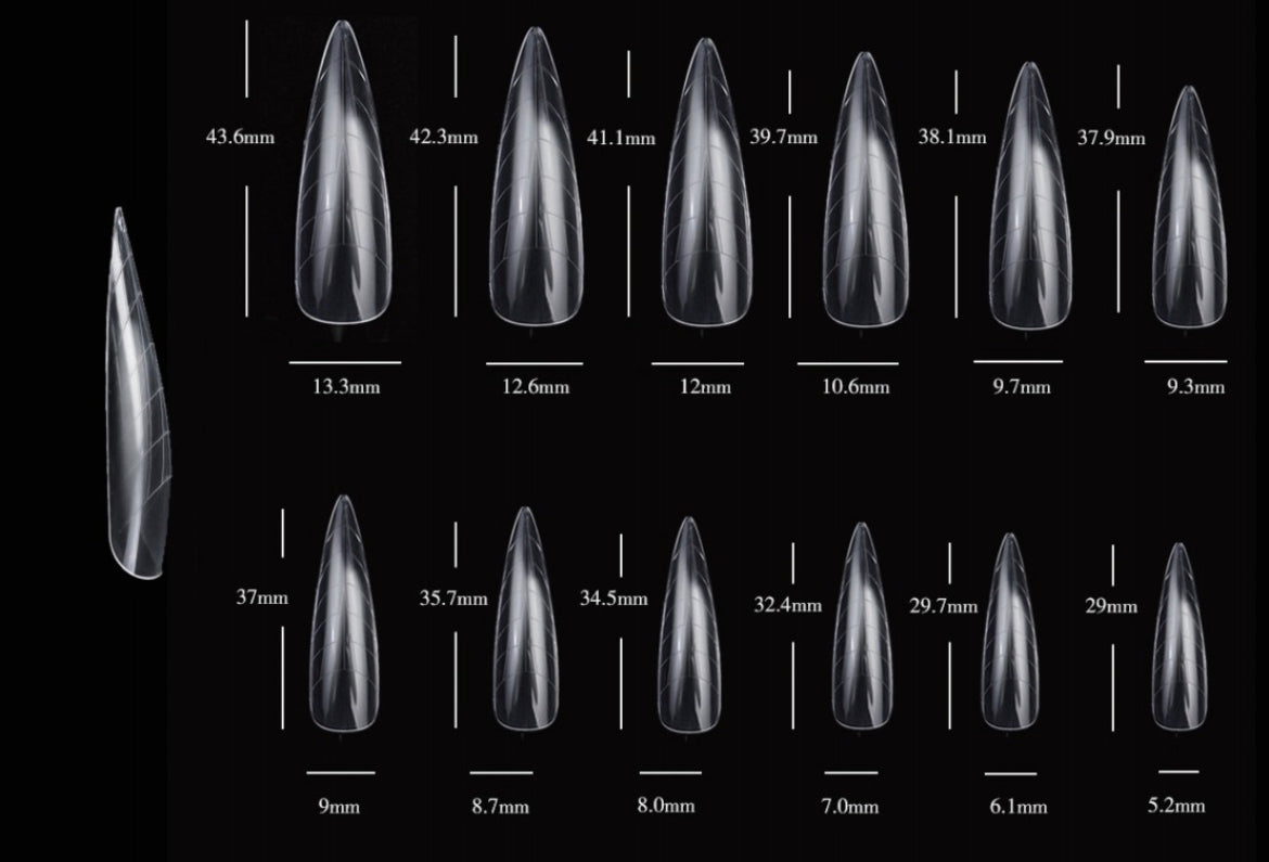 Seduce® Dual Forms | Salon Almond | in Tipbox | 120st