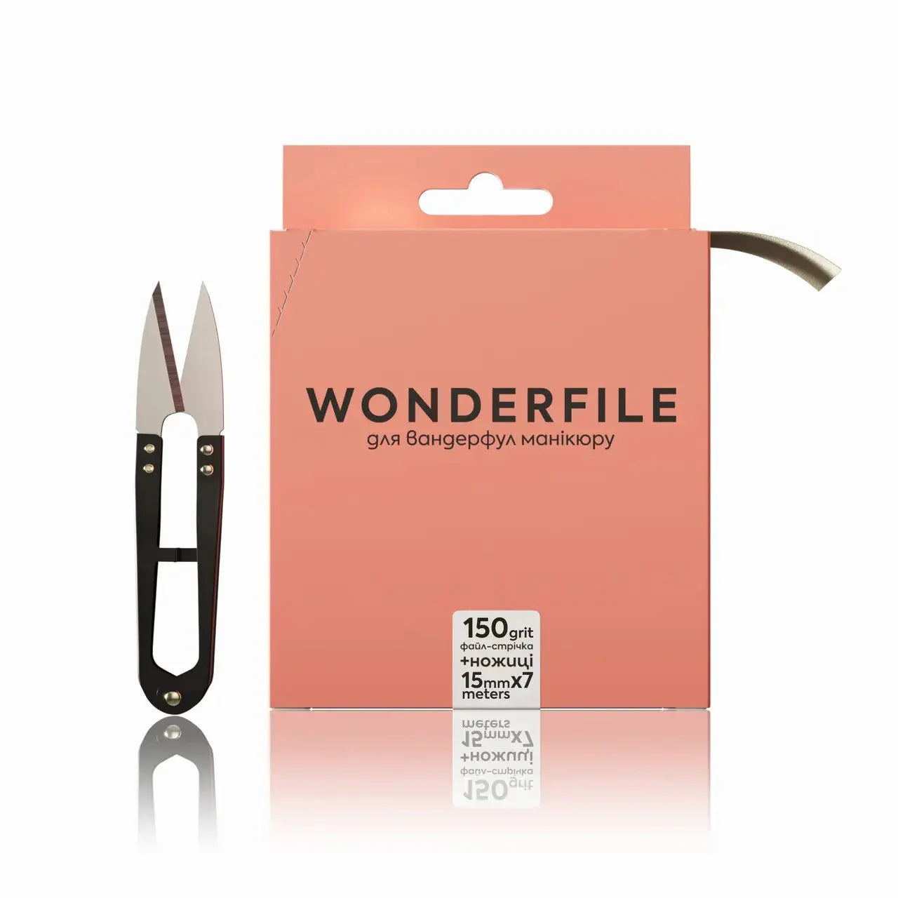 Wonderfile® | Vijltape | 160 x 18 mm | 7 meter + Schaar