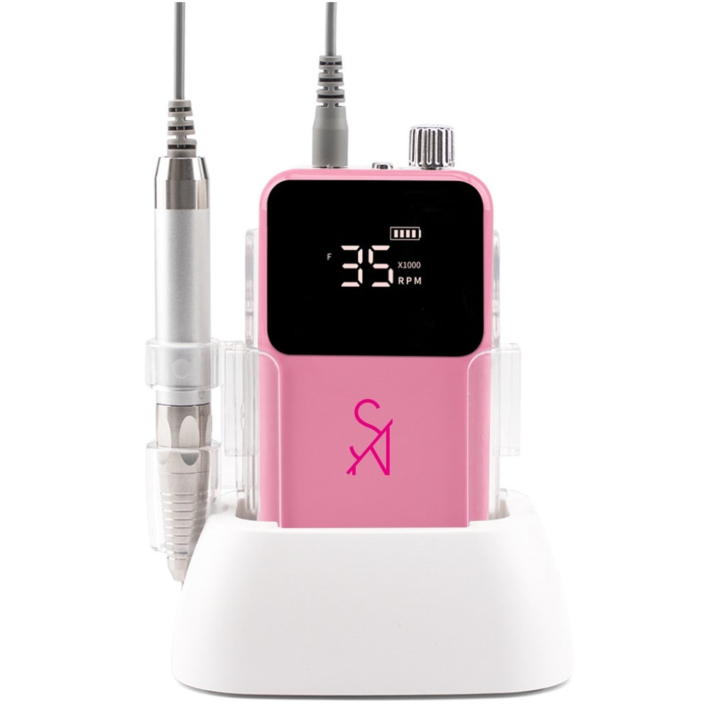 SN Cordless Nail drill Pink (small handpiece)