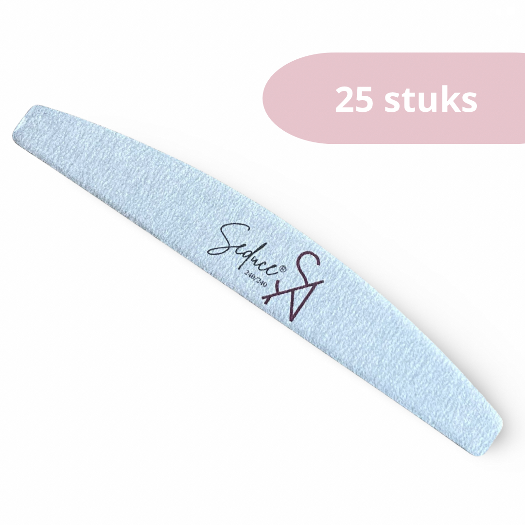 Seduce® Nagelvijl | 240/240 | Halfmoon | 25st