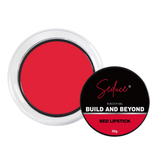 Seduce® Build and Beyond hard-gel red lipstick in de kleur rood