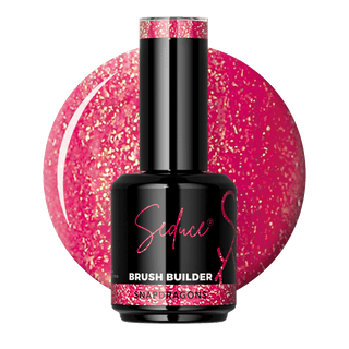 Seduce® Brush builder BIAB snapdragons met glitters