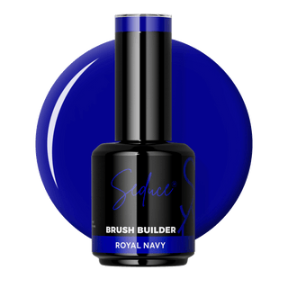 Seduce® Brush builder BIAB royal navy in de kleur blauw
