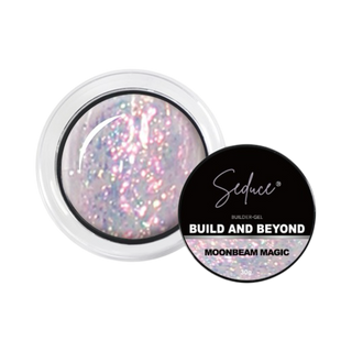 Seduce® build and beyond hard-gel kleur moonbeam magic met een prachtige glitter