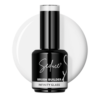 Seduce® Brush builder BIAB infinity glass clear transparante kleur