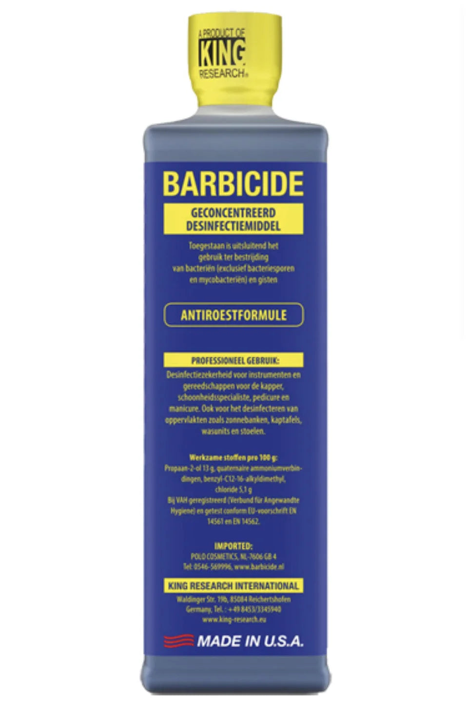 Barbicide desinfectie concentraat 473 ml - Seductionail