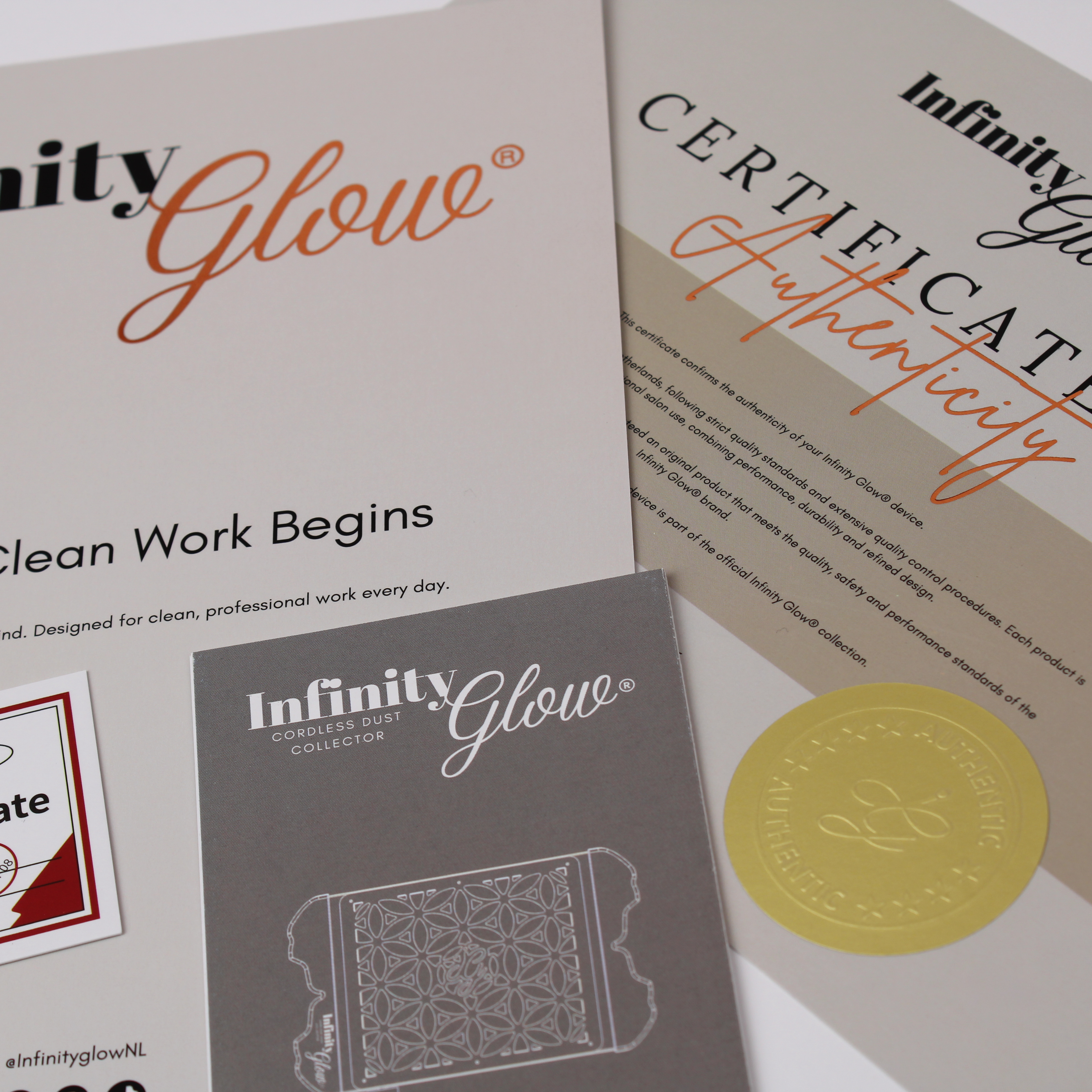 Infinity Glow® | Nagelstofafzuiger | Roze