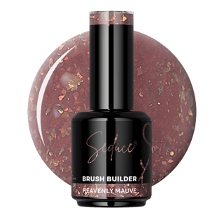 Seduce® Brush builder BIAB neutrale kleur met flakes/glitters