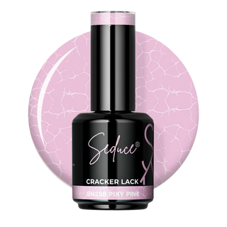 Seduce® Nail crack polish lack in de kleur roze SN258 pixy pink