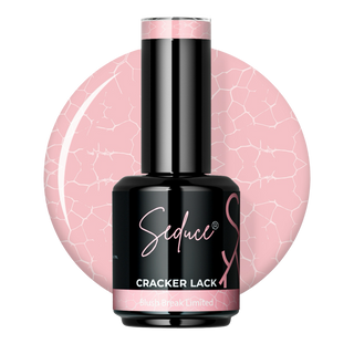 Seduce® Nail crack polish lack in de kleur zacht roze