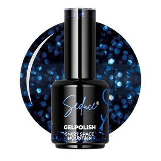 Seduce® donkerblauwe kleur met glitters