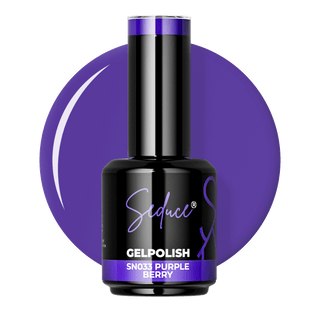 Seduce® donkerpaarse gelpolish