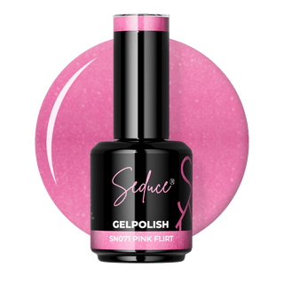 Seduce® lichtroze met glitter gelpolish