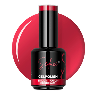 Seduce® gelpolish bordeaux rode glassgel