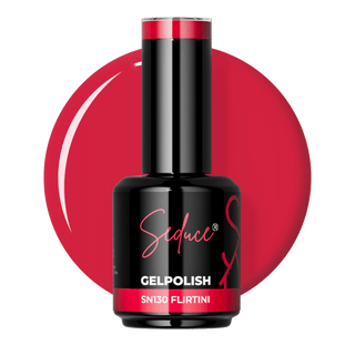 Seduce® gelpolish rood/roze kleur met shimmer