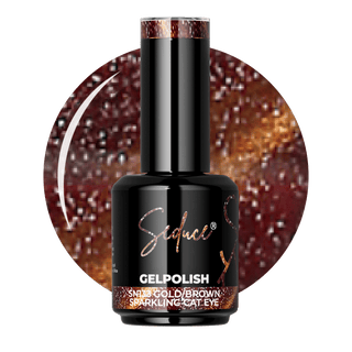 Seduce® gelpolish goud/bruine cat eye