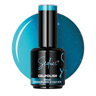Seduce® gelpolish groen/paarse cat eye