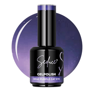 Seduce® gelpolish paarse cat eye