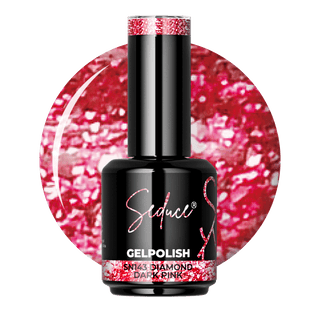 Seduce® gelpolish donkerroze glitterlak