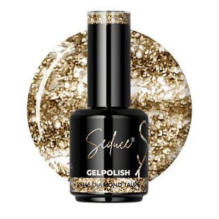 Seduce® gelpolish taupe/bruine glitterlak