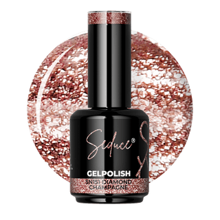 Seduce® gelpolish champagne glitterlak