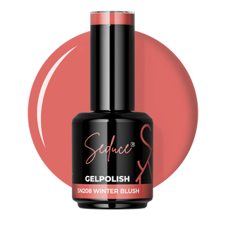 Seduce® gelpolish Sn208 winter Brush koraal kleur