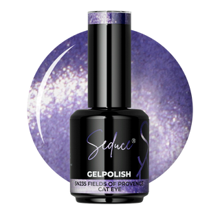 Seduce® gelpolish sn235 fields of Provence cat eye in het paars