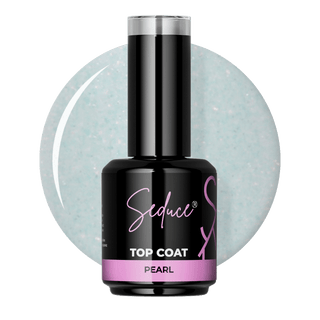 Seduce® no wipe topcoat met een pearl effect. Kan over iedere kleur aangebracht worden.