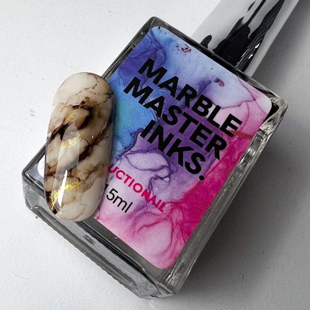 Marble Master Inks - #1 Brown Tiger eye - Seductionail