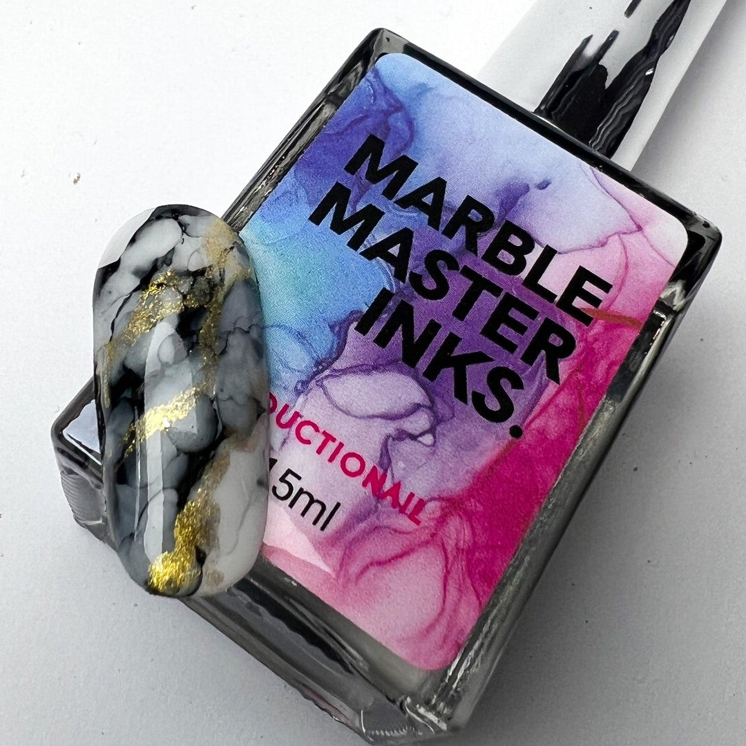 Marble Master Inks - #3 Black Onyx - Seductionail