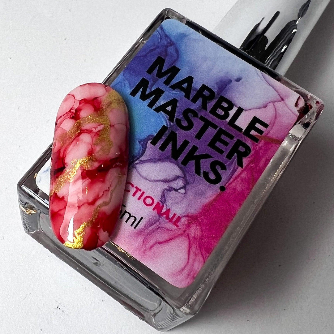 Marble Master Inks - #6 Red Robyn - Seductionail