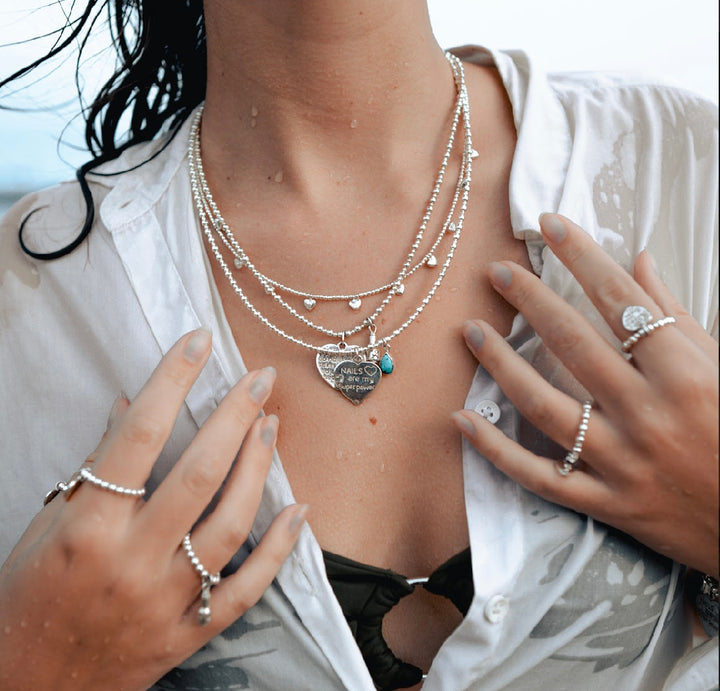 SN Nails are my super power necklace (925 Sterling Zilver)