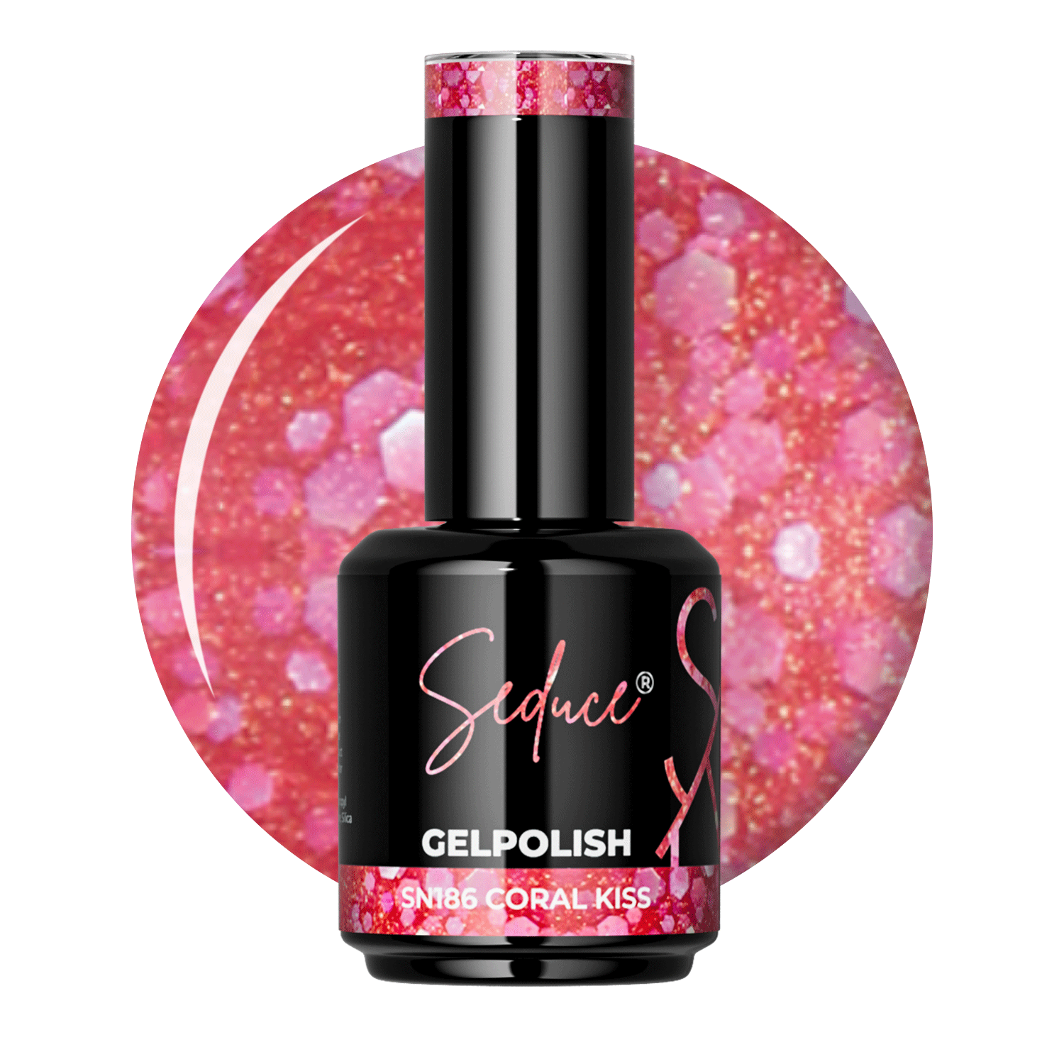 Seduce® Gelpolish SN186 - Coral Kiss