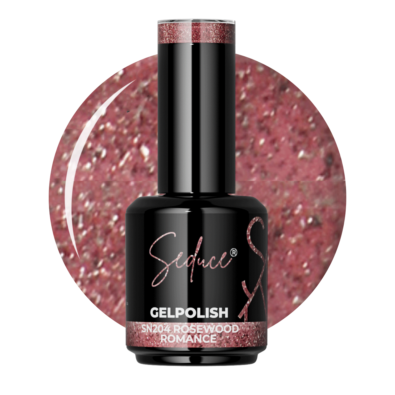 Seduce® Gelpolish SN204 - Rosewood Romance