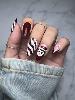 Kerst Nail Art | @iris.nailed.it
