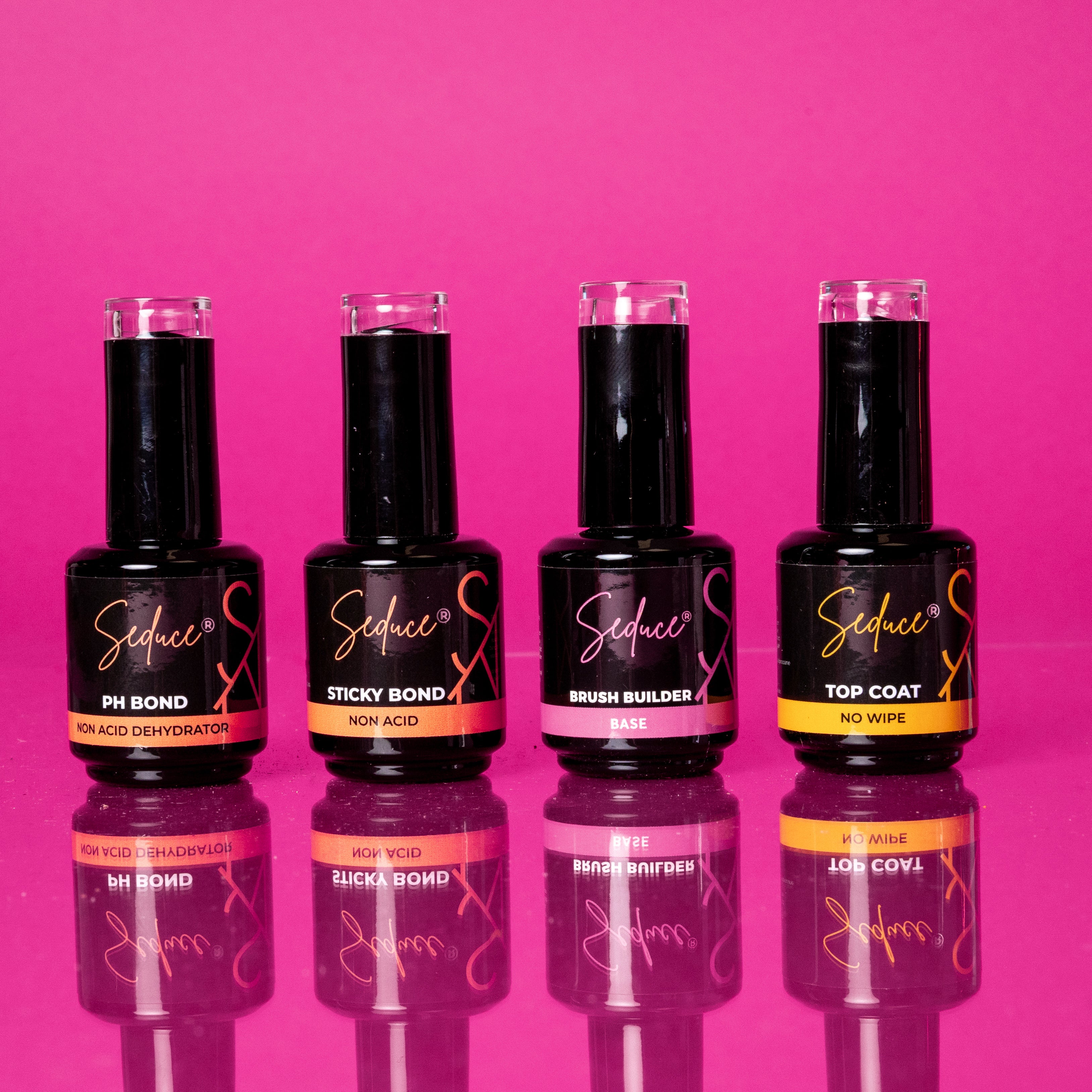 Prep + Brush Builder Base + Top Coat Bundel