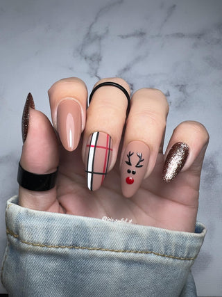 Kerst Nail Art | @iris.nailed.it