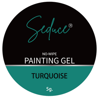 Seduce® Painting gel | TURQUOISE | No-wipe