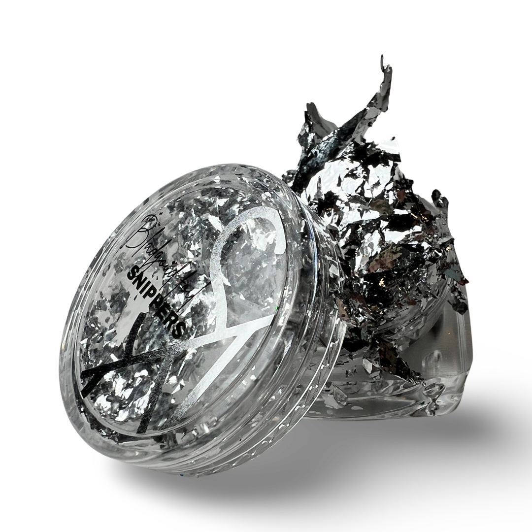 Bladgoud Folie Snippers - Zilver