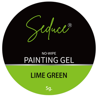 Seduce® Painting gel | LIME GREEN | No-wipe