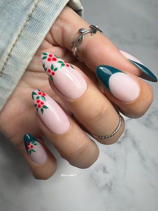 Kerst Nail Art | @iris.nailed.it