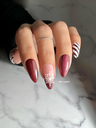 Kerst Nail Art | @iris.nailed.it